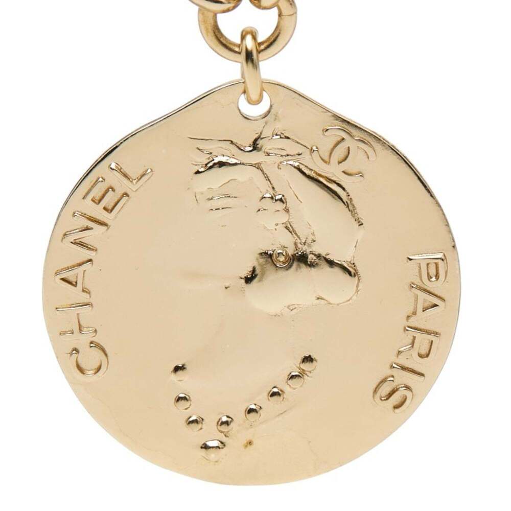 CHANEL Black Leather Logo Necklace - Picture 2 of 5